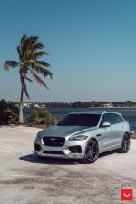 Jaguar F-Pace 35t AWD on Vossen Wheels (HF-1) 2019 года